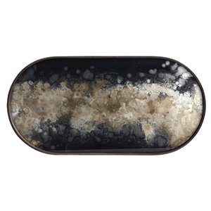 Bandeja Organic Black Oblong Ethnicraft