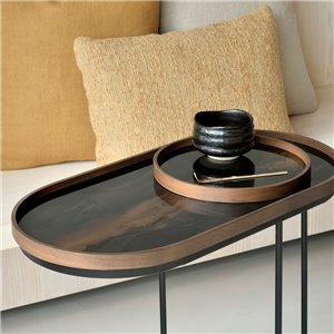 Bandeja Organic Bronze Oblong Ethnicraft