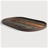 Bandeja Organic Bronze Oblong Ethnicraft