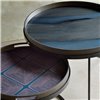 Bandeja Organic Bronze Round Ethnicraft