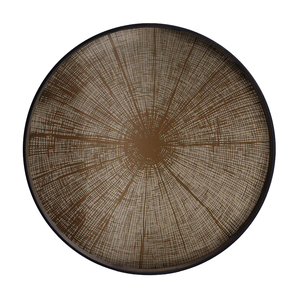 Bandeja Slice Mirror Bronze Ethnicraft