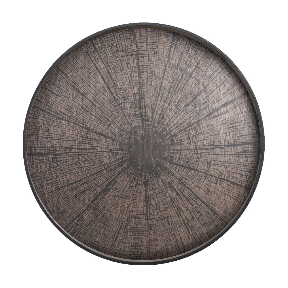 Bandeja Slice Wood Black Ethnicraft