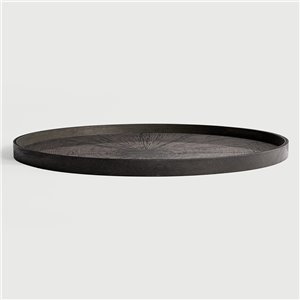 Bandeja Slice Wood Black Ethnicraft