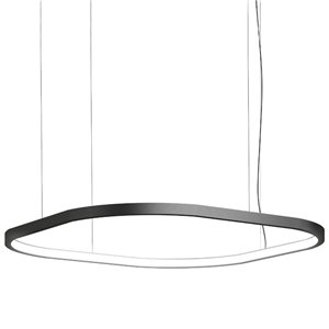 Lámpara suspensión Loop cuadrada Martinelli Luce