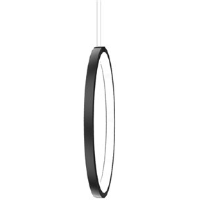 Lámpara suspensión Lunaop vertical Martinelli Luce