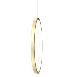 Lámpara suspensión Lunaop vertical Martinelli Luce