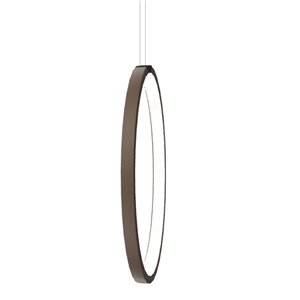 Lámpara suspensión Lunaop vertical Martinelli Luce