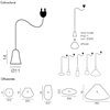 Lámpara suspensión Ciulifruli Outdoor Martinelli Luce