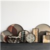 Bandeja Overlapping Dots Round Ethnicraft