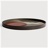 Bandeja Overlapping Dots Round Ethnicraft