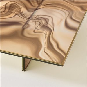 Mesa centro Liquefy Glas Italia