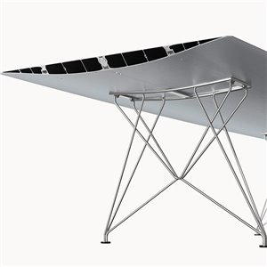Mesa B3 acero inoxidable BD Barcelona