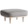 Pouf Fly tapizado tela &Tradition