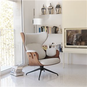 Butaca Lounger madera BD Barcelona