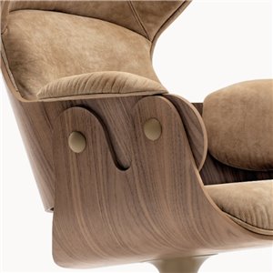 Butaca Lounger madera BD Barcelona