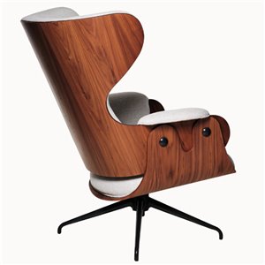 Butaca Lounger madera BD Barcelona