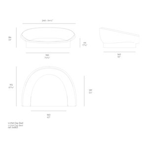 Daybed Luna Vondom