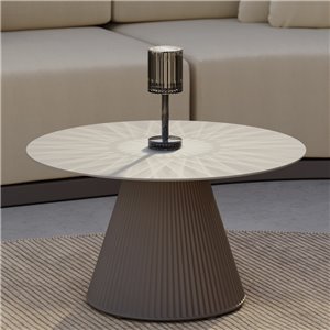 Mesa baja Gatsby redonda Vondom
