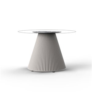 Mesa baja Gatsby redonda Vondom