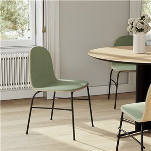 Silla Terra metal tapizada Omelette ed