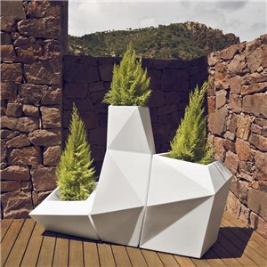 Macetero Bajo XL Light Faz Vondom