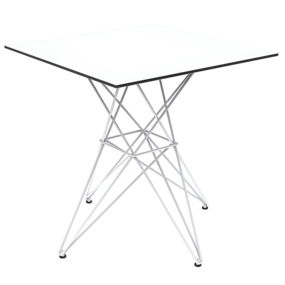 Mesa cuadrada Inox Faz Vondom