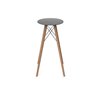 Mesa redonda alta Faz Wood Vondom