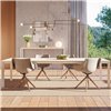 Mesa Frame Aluminio rectangular Vondom