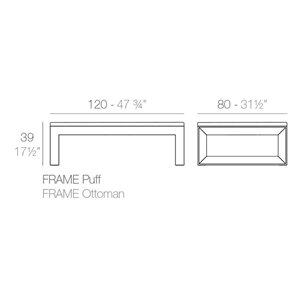 Puff Frame 120 Vondom