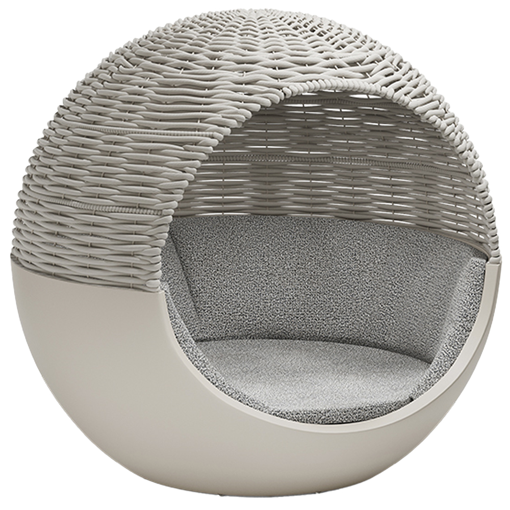 Cama Ulm Moon Daybed con Cubierta trenzada Vondom