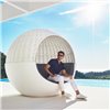 Cama Ulm Moon Daybed con Cubierta trenzada Vondom