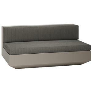 Sofá módulo XL central Vela Vondom