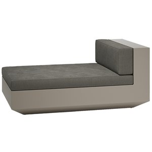 Sofá modulo central chaiselongue Vela Vondom