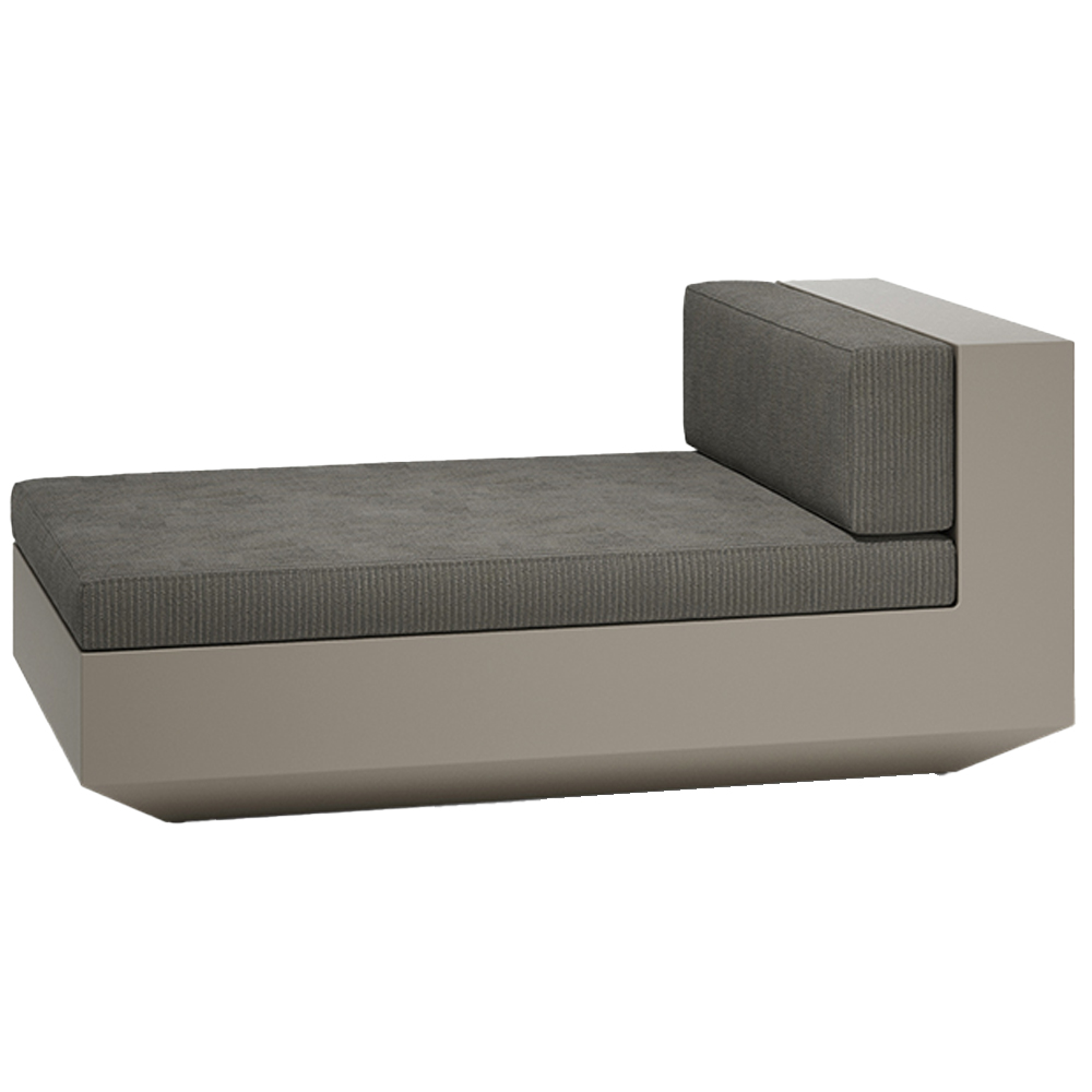 Sofá modulo central chaiselongue Vela Vondom