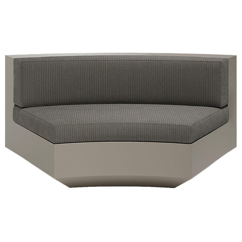 Sofá módulo circular Vela Vondom