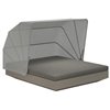 Cama Vela Daybed Basic cuadrada con parasol Vondom