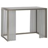 Pérgola Cenador Vela con cortinas Vondom
