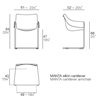 Sillón Manta Cantilever Vondom