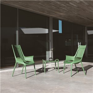 Mesa auxiliar/Taburete bajo Ibiza Vondom