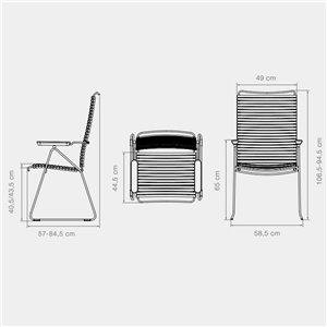 Sillón Click Position Houe