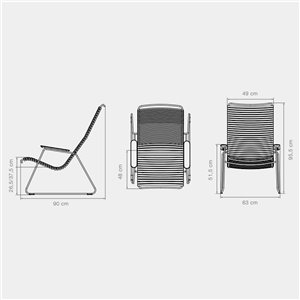 Sillón lounge Click Houe