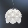 Lámpara suspensión Nuvole Vagabonde elegante y única para espacios interiores de Martinelli Luce.