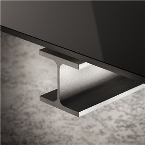 Mesa Heb Concreto/Espejo Desalto