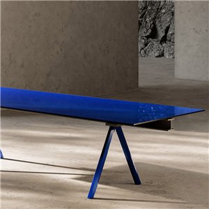 Mesa Heb Concreto/Espejo Desalto