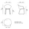 Sillón Incasso trineo Vondom