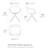 Sillón Incasso giratorio Vondom