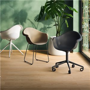 Sillón Incasso giratorio con ruedas Vondom