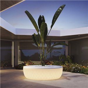 Macetero Banco Light Isla Vases Vondom