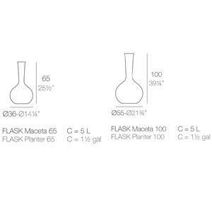 Florero Chemistubes Flask Vondom