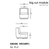 Sillón central Big Cut Plust Collection